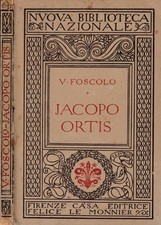 Jacopo ortis. ugo usato  Italia