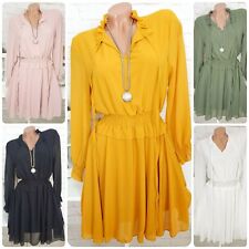 Italy chiffon kleid gebraucht kaufen  Kerpen