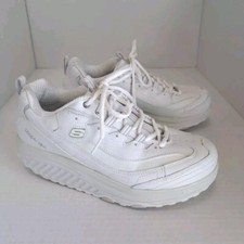 Usado, Tênis Skechers Shape Ups couro branco tonificação para caminhada 11800 feminino 8 comprar usado  Enviando para Brazil
