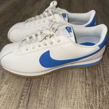 Tênis Nike Cortez masculino tamanho couro DM4044 112 vela/foto clara azul tamanho 10 comprar usado  Enviando para Brazil