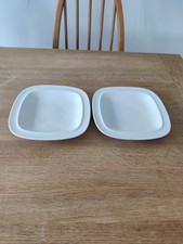 Denby white squares for sale  NORTH BERWICK