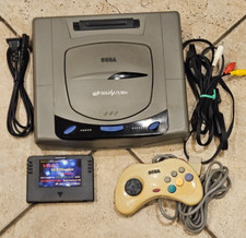 Usado, Pacote de console japonês SEGA Saturn com SAROO - 120 jogos carregados testados funciona bem comprar usado  Enviando para Brazil