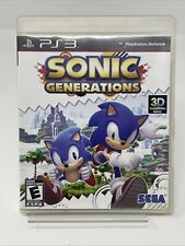Sonic Generations 2011 Sony PlayStation 3 PS3 completo com funcionamento manual comprar usado  Enviando para Brazil