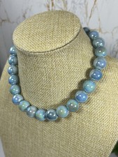 Chunky iridescent blue for sale  YORK