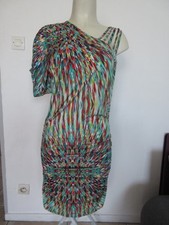Robe colorée asymétrique d'occasion  Montpellier-