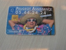 Télécarte peugeot assistance d'occasion  Gréoux-les-Bains