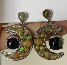 earrings crescent moon for sale  Kennesaw