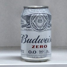 Lata de cerveja Budweiser's vazia.  ZERO 330ml comprar usado  Enviando para Brazil