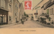 Cpa montbozon carrefour d'occasion  Dampierre-sur-Linotte