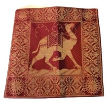 Silk brocade burgundy for sale  Clearwater