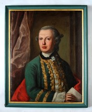 Barokowy portret szlachcica portret szlachcica XVIII/19 w. na sprzedaż  PL
