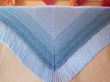 Kuscheliges dreieckstuch häke gebraucht kaufen  Übach-Palenberg