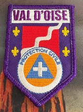 Ecusson protection civile d'occasion  Ajaccio-