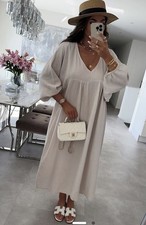 Ladypolitan musselin kleid gebraucht kaufen  Georgenthal