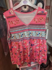 Womens pink sleeveless for sale  BRISTOL