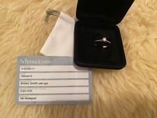 Verlobungsring 14k weißgold gebraucht kaufen  Straubing