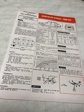 Fiche technique automobile d'occasion  Decize