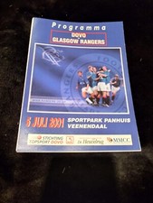 2001 pre season for sale  DUNFERMLINE