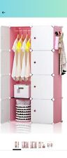 Portable wardrobe closet d'occasion  Expédié en Belgium