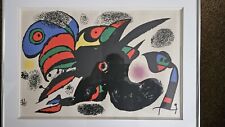 Lithographie originale miro d'occasion  Soisy-sous-Montmorency