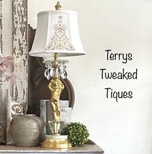 Cherub crystal table for sale  Browns Mills