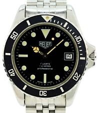 Early heuer black for sale  La Mesa
