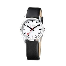 Mondaine Simply Elegant 36mm relógio de quartzo feminino mostrador branco A400.30351.11SBB comprar usado  Enviando para Brazil