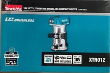 Roteador compacto Makita XTR01Z 18 volts LXT sem fio sem escova comprar usado  Enviando para Brazil