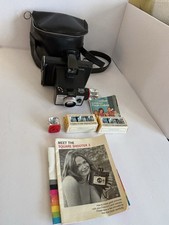 Vintage POLAROID ATIRADOR QUADRADO 2 COM 6 CUBOS DE FLASH/CAIXA E LIVRETO! EX COND L@@K!! comprar usado  Enviando para Brazil