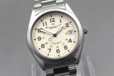 Vintage 2000 [N Estado perfeito] Seiko 7N42-8260 Relógio Masculino Campo Militar Qz Marfim JAPÃO, usado comprar usado  Enviando para Brazil