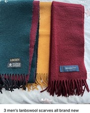 Men woollen scarves for sale  MARKET HARBOROUGH