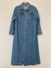 Maxi denim shirt for sale  STANMORE
