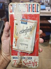 Chesterfield cigarettes metal for sale  Long Branch