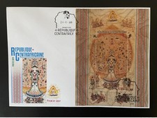 Centrafricaine 2019 fdc d'occasion  France