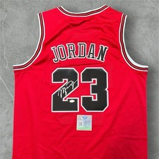 MICHAEL JORDAN Podpisany finał NBA '97-'98 Chicago Bulls Jersey #23 Autograf COA na sprzedaż  Wysyłka do Poland