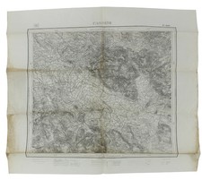 Cassino. carta geografica usato Cassino. carta geografica usato  Villarbasse