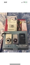 Câmera Digital Canon ELPH SD400-PRATA-Cartão SD e Acessórios Na Caixa-Testado Exc. comprar usado  Enviando para Brazil