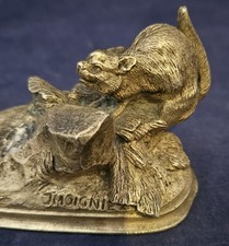 Bronze animalier chat d'occasion  Bouguenais