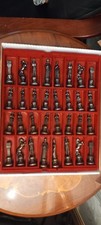 Vintage schachfiguren metall gebraucht kaufen  Butzbach