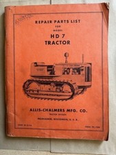 Allis chalmers hd7 for sale  MIDHURST