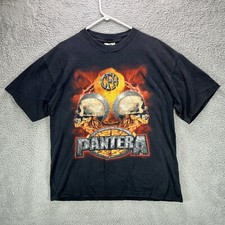 Camisa Vintage Pantera Cowboys From Hell Tamanho XL Winterland Rock Anos 90 Esqueleto CFH comprar usado  Enviando para Brazil