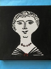 Peinture portrait homme d'occasion  France