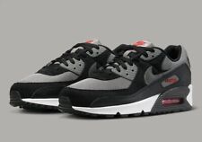 Tênis Nike Air Max 90 preto cinza vermelho masculino tamanho EUA 7 casual raro novo em folha✅ comprar usado  Enviando para Brazil