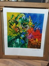Gianni borta serigrafia usato  Roma
