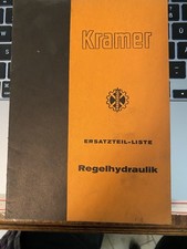 Ersatzteilliste den kramer gebraucht kaufen  Michendorf
