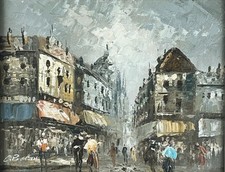 Cityscape art french for sale  Cape Coral