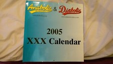 Calendário anabolizante diabólico 2005 30 x 30 cm Katsumi Kat Jezel, usado comprar usado  Enviando para Brazil