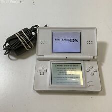 Sistema de consola portátil Nintendo DS Lite blanco y cargador probado funcionando LEER segunda mano  Embacar hacia Argentina