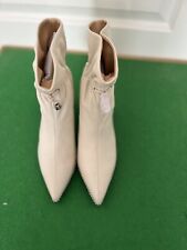 Coach cream boots for sale  SWINDON