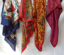 Vintage silk scarfs for sale  IPSWICH